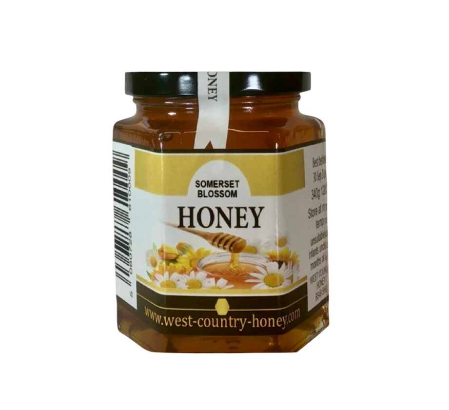 Honey 6 x 12 oz / 340 g Jars West Country Blossom Honey