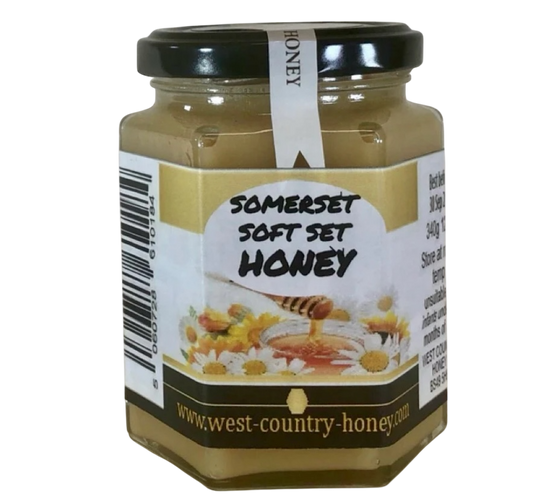 6 x 12 oz /340g jar Soft Set West Country Honey
